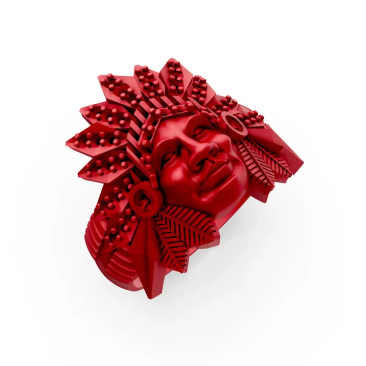 Anillo Indio con gemas