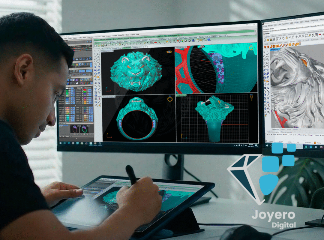 Curso Grupal Avanzado Diseño de Joyas 3D
