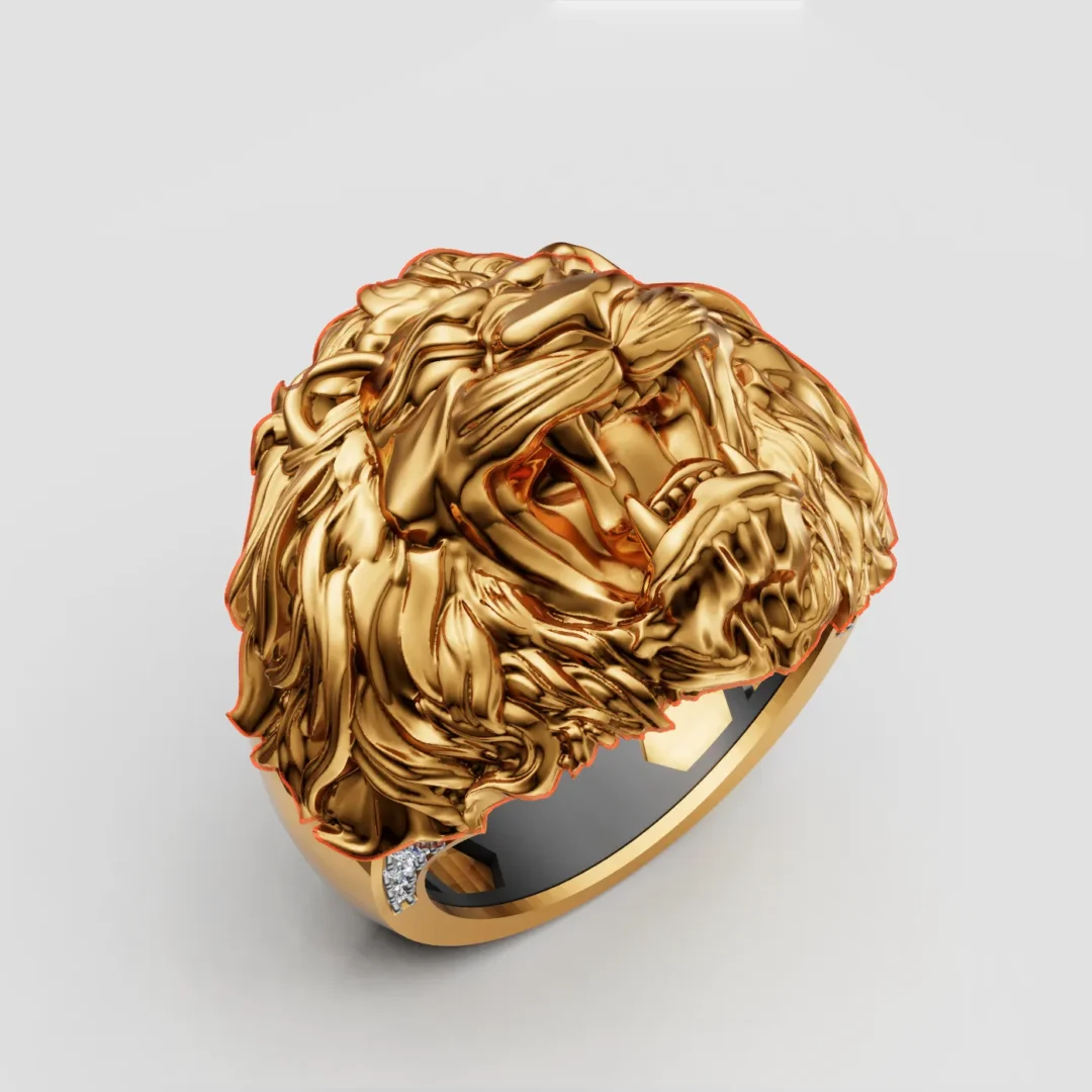 Anillo león - Imagen 6
