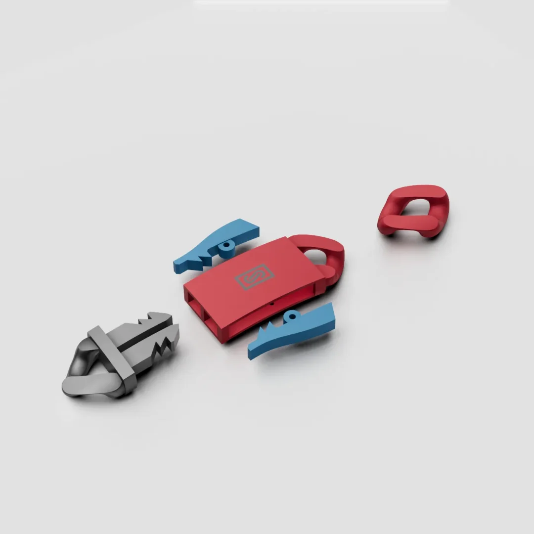 Broche Monaco liso herr-011 - Imagen 4